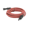 Cable Fotovoltaico, 2.5 M, Rojo, Calibre 10 Awg Con Terminal Mc4-m En Ambos Extremos