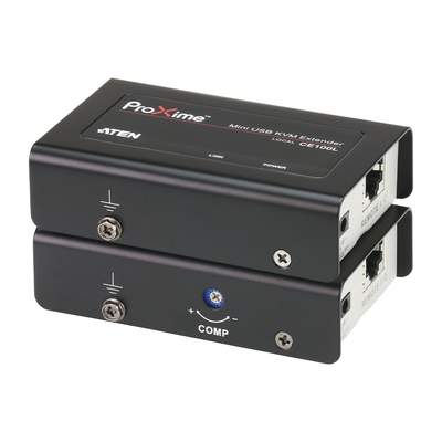 Extensor Vga Kvm | Cat 5 |  1280 X 1024 A 60 Hz 100m | 1920 X 1200 A 60 Hz 30 M