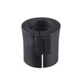 Pasacable De Entrada Sencilla Y Pequeña 0.63"-0.67", Para Cables Terminados, Color Negro. Paquete De 4 Piezas