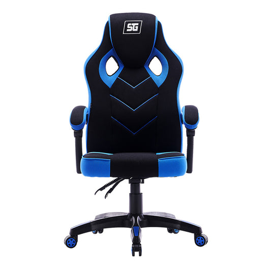 Silla Gamer / Vorago, Start The Game / Cgc301-bl, Tela, Reclinable, Negro/azul