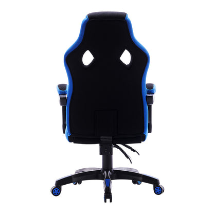 Silla Gamer / Vorago, Start The Game / Cgc301-bl, Tela, Reclinable, Negro/azul