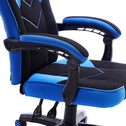 Silla Gamer / Vorago, Start The Game / Cgc301-bl, Tela, Reclinable, Negro/azul