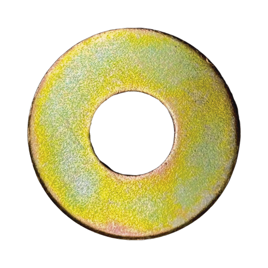 Arandela plana de 1/4" (6.3 mm) con acabado Tropicalizado, Es Ideal Para Utilizarse al Exterior o Zonas Húmedas