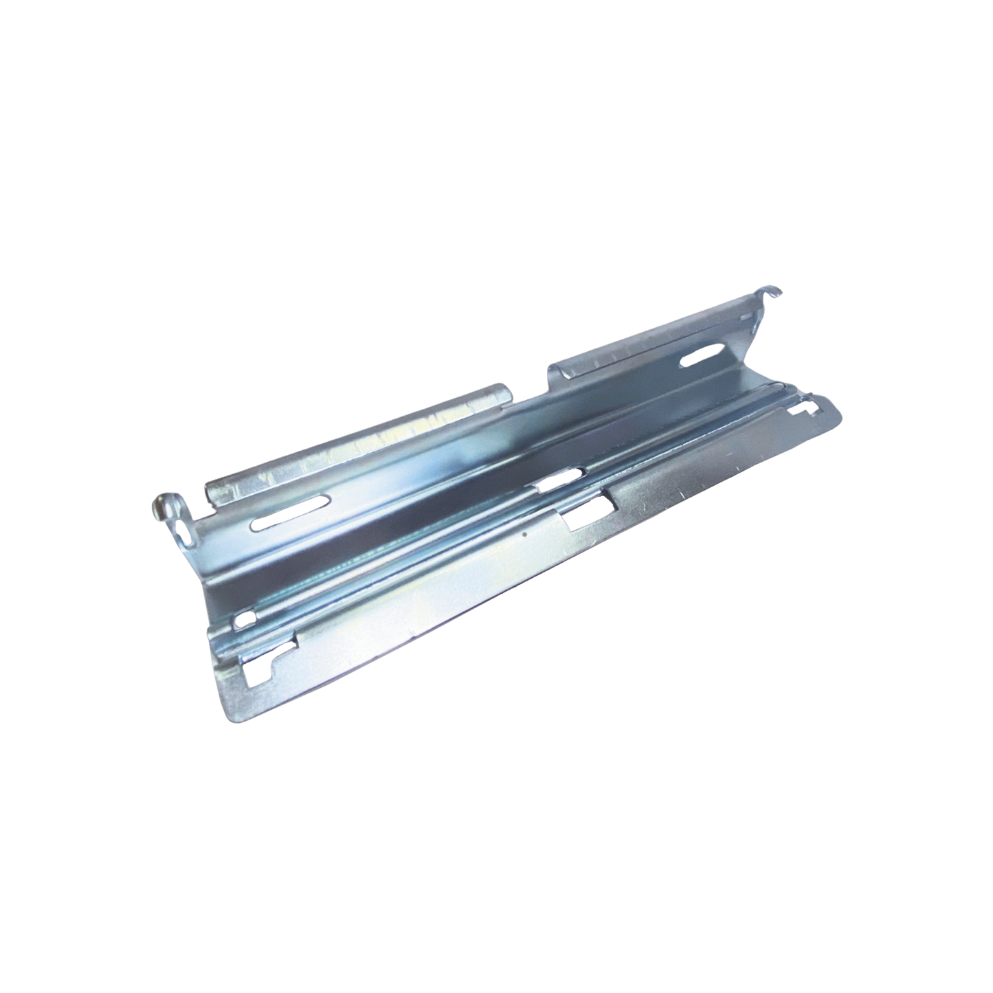 Clip Automático Mediano Para Unir Tramos de Charola Tipo Malla de 100 hasta 300 mm de Ancho, Compatible con todos los Peraltes, Acabado Electrozincado