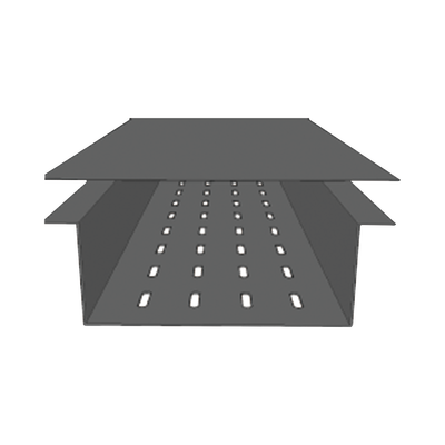 Tapa Para Fondo Perforado De 9"  Perfil Z