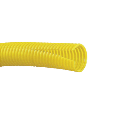 Tubo Corrugado Abierto Para Protección De Cables, 1.50in (38.1 Mm) De Diámetro, 152.4 M De Largo, Color Amarillo