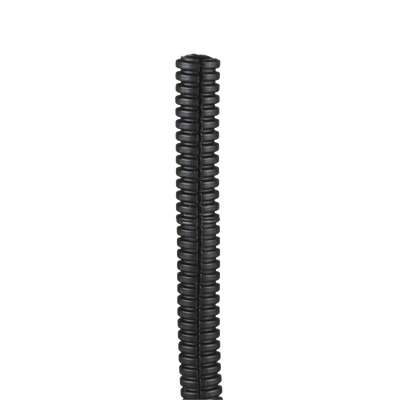 Tubo Corrugado Abierto Para Protección De Cables, .50in (12.7 Mm) De Diámetro, 30.5 M De Largo, Color Negro