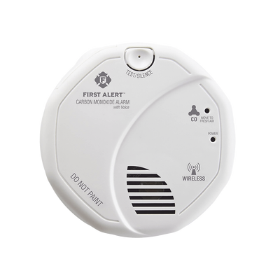 Alarma De Monóxido De Carbono (co) Interconectada Inalámbricamente Con Voz Y Ubicación De La Alerta