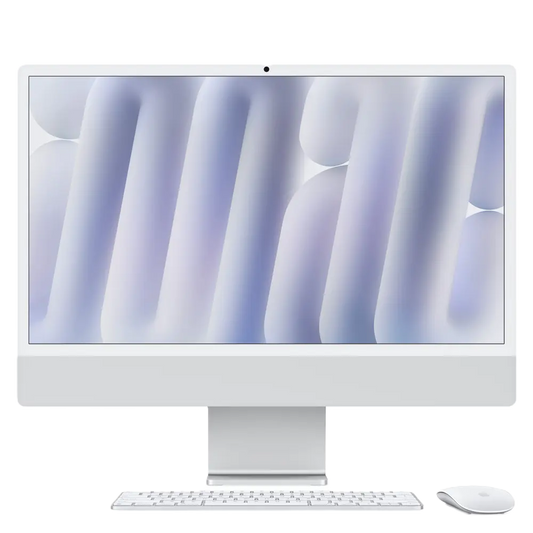 Imac 24 Retina 4.5k/chip M4 De Apple Cpu 10 Nucleos Y Gpu 10 Nucleos/24gb/512gb Ssd/4 Puertos Thunderbolt 4/gigabit Ethernet/magic Keyboard Con Touch Id/plata