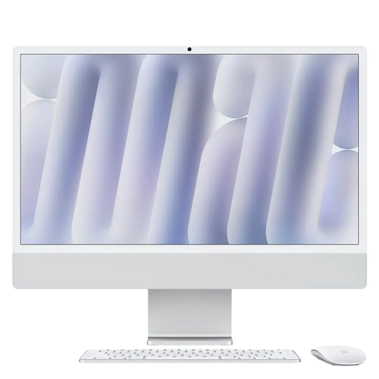 Imac 24 Retina 4.5k/chip M4 De Apple Cpu 8 Nucleos Y Gpu 8 Nucleos/16gb/256gb Ssd/2 Thunderbolt 4/magic Keyboard/plata