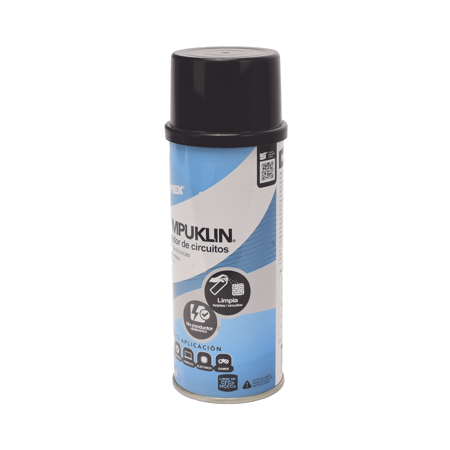 Aerosol Compuklin Limpiador Desengrasante De Tarjetas Electronicas 454 Ml Silimex