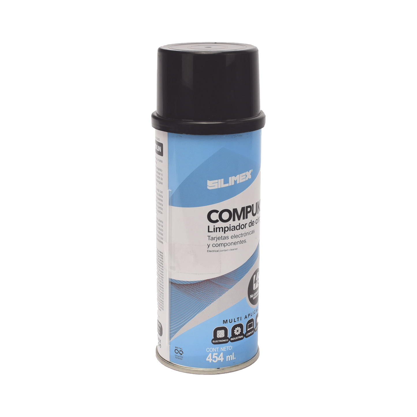Aerosol Compuklin Limpiador Desengrasante De Tarjetas Electronicas 454 Ml Silimex
