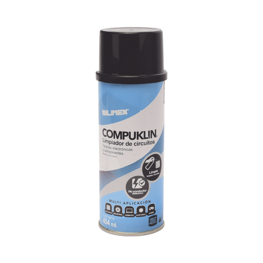 Aerosol Compuklin Limpiador Desengrasante De Tarjetas Electronicas 454 Ml Silimex