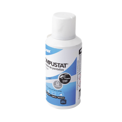 Aerosol Compustat Limpiador De Pantallas Laptops, Tabletas, Smart Tvs, Smart Phones Silimex 170 Ml
