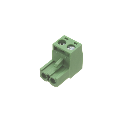 Conector Terminal De Alimentación De 2 Pines En Color Verde (epo)