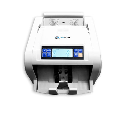 Contador De Billetes 3nstar Bc1005, Dual Display, Detector De Billetes Falsos, Hasta 1000 Billetes Por Minuto
