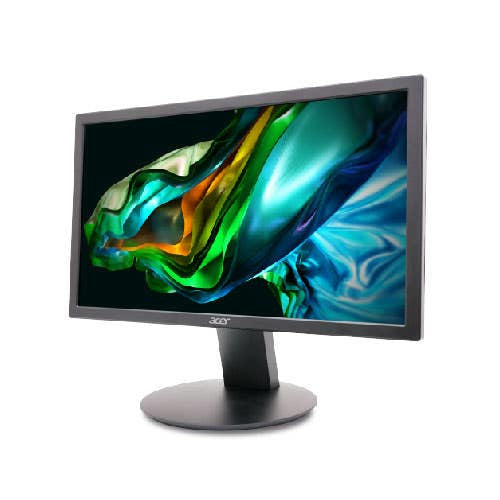 Monitor Acer E200q Bi, 19.5 Pulgadas, Hd, 1600 X 900, 75hz, Tn, 6ms, Vga, Hdmi, Vesaincl, Cable Hdmi, 3 AÑos De Garantia