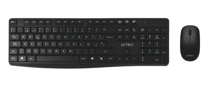 Kit Acteck Creator Mk440 / Teclado Y Mouse / Inalambrico / Receptor Usb / 105 Teclas / Optico / 1000 Dpi / Negro / Ac-931755