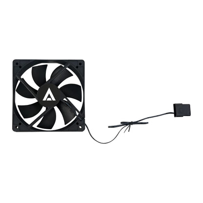 Ventilador Acteck Polar Eg Vg120 / De Aire / 1200 Rpm / 39.25 Cfm / Rodamiento Hidraulico / 7 Aspas / Conector Molex / 120 X 25 Mm / Ac-938136