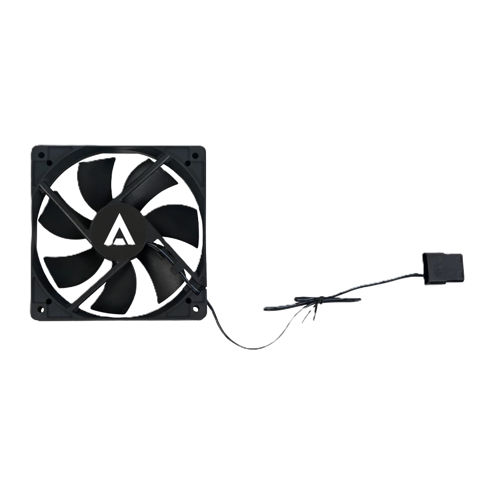 Ventilador Acteck Polar Eg Vg120 / De Aire / 1200 Rpm / 39.25 Cfm / Rodamiento Hidraulico / 7 Aspas / Conector Molex / 120 X 25 Mm / Ac-938136