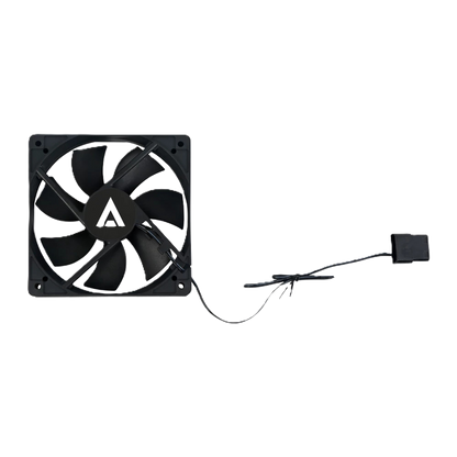 Ventilador Acteck Polar Eg Vg120 / De Aire / 1200 Rpm / 39.25 Cfm / Rodamiento Hidraulico / 7 Aspas / Conector Molex / 120 X 25 Mm / Ac-938136