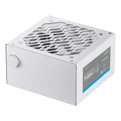 Fuente De Poder Acteck Blazar Evo Ft500ew / Atx / 500 W / No Modular / Ventilador 120 Mm / Switch De Voltaje / Blanco / Es-05001ew