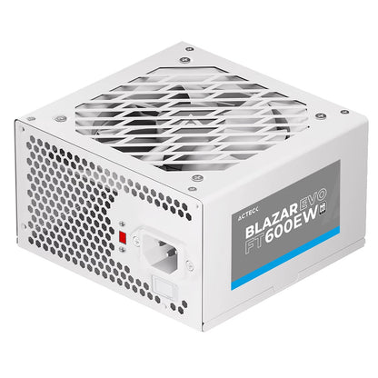 Fuente De Poder Acteck Blazar Evo Ft500ew / Atx / 500 W / No Modular / Ventilador 120 Mm / Switch De Voltaje / Blanco / Es-05001ew