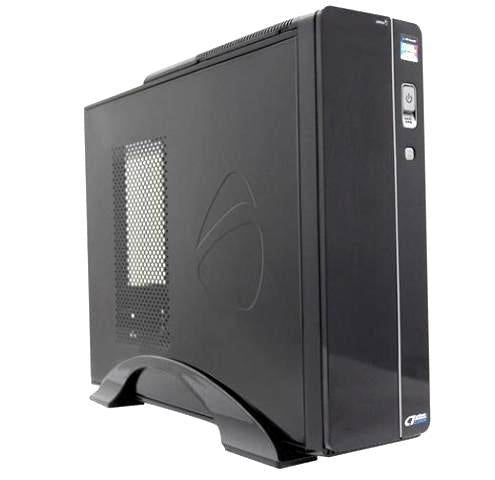 Gabinete Acteck Bern Gs460 / Micro Torre Slim / Micro Atx, Mini Itx / Fuente Sfx 500 W / Full Metal / Lector De Tarjetas / Tornillos De Mano / 3 AÑos De Garantia / Negro / Gapc-301