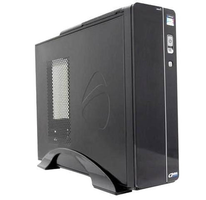 Gabinete Acteck Bern Gs460 / Micro Torre Slim / Micro Atx, Mini Itx / Fuente Sfx 500 W / Full Metal / Lector De Tarjetas / Tornillos De Mano / 3 AÑos De Garantia / Negro / Gapc-301