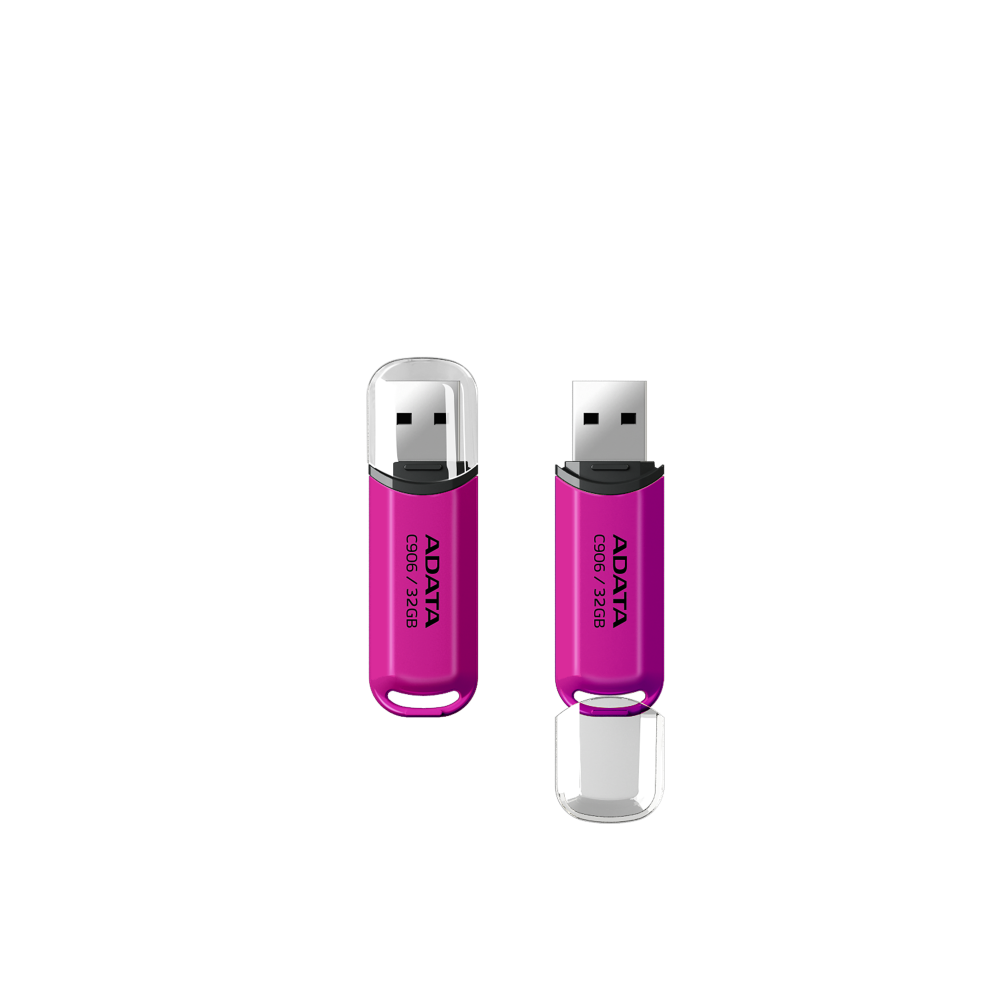 Memoria Adata 32gb Usb 2.0 C906 Rosa Ac906-32g-rpp