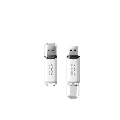 Memoria Adata 32gb Usb 2.0 C906 Blanco (ac906-32g-rwh)