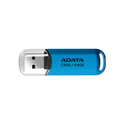 Memoria Adata 64gb Usb 2.0 C906 Azul (ac906-64g-rwb)