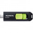 Memoria Adata 128gb Usb Tipo C Uc300 Retractil Negro Verde (acho-uc300-128g-rbk/gn)