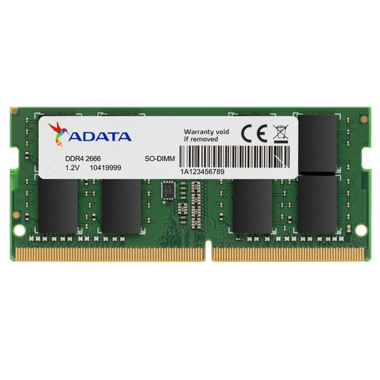 Memoria Adata Sodimm Ddr4 4gb Pc4-21300 2666mhz Cl19 260pin 1.2v Laptop/aio/mini Pc (ad4s26664g19-sgn)