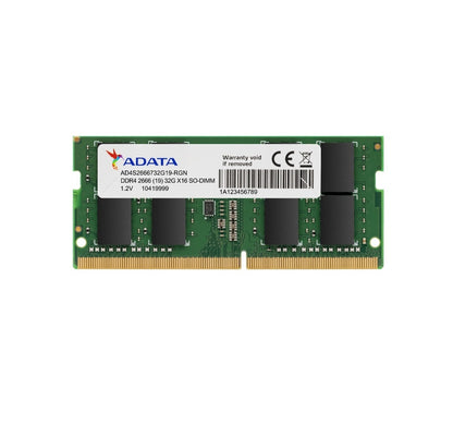 Memoria Adata Sodimm Ddr4 8gb Pc4-21300 2666mhz Cl19 260pin 1.2v Laptop/aio/mini Pcs (ad4s26668g19-sgn)