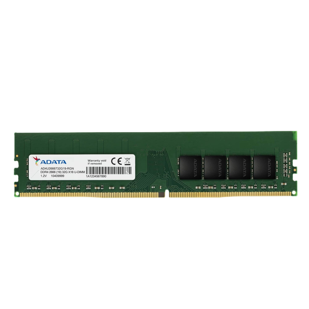 Memoria Adata Udimm Ddr4 16gb Pc4-21300 2666mhz Cl19 288pin 1.2v Pc (ad4u266616g19-sgn)