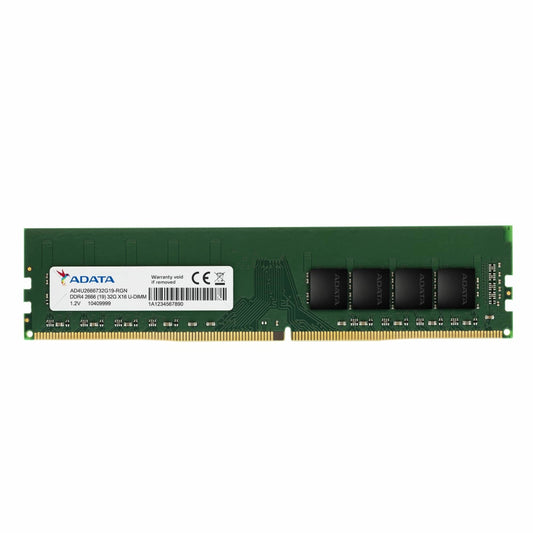 Memoria Adata Udimm Ddr4 8gb Pc4-21300 2666mhz Cl19 288pin 1.2v Pc (ad4u26668g19-sgn)