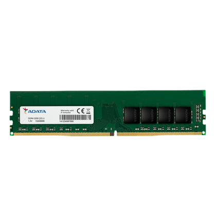Memoria Adata Udimm Ddr4 8gb Pc4-25600 3200mhz Cl22 288pin 1.2v Pc (ad4u32008g22-sgn)