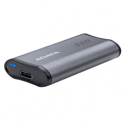 Unidad De Estado Solido Ssd Externo Adata Se880 2tb Portatil Usb 3.2 Usb Tipo C Gris Titanio Windows Mac Linix Android Ps4/5 Xbox Series X S (aeli-se880-2tcgy)