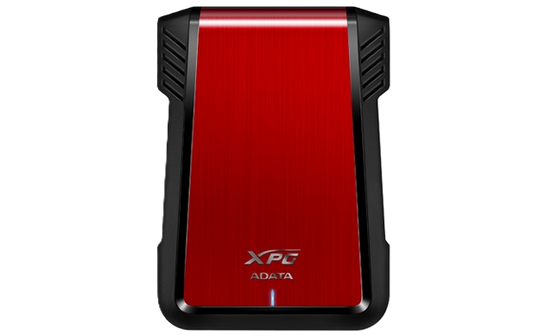 Carcasa Xpg Ex500 Para Discos Duros/ssd 2.5 Pulgadas 7mm/9.5mm Sata3/usb3.2 Case Pc Color Rojo (aex500u3-crd)