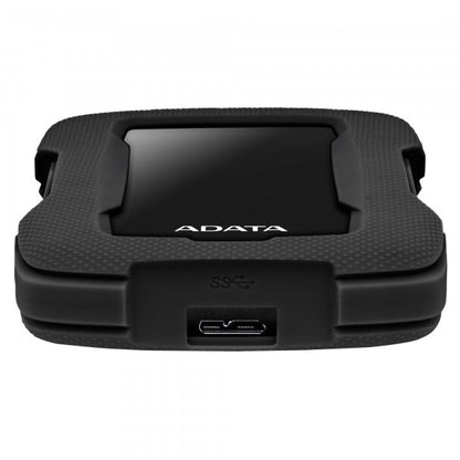 Disco Duro Externo Adata Hd330 1tb Portatil 2.5 Usb 3.2 Windows Mac Linux Contragolpes Slim Color Negro (ahd330-1tu31-cbk)