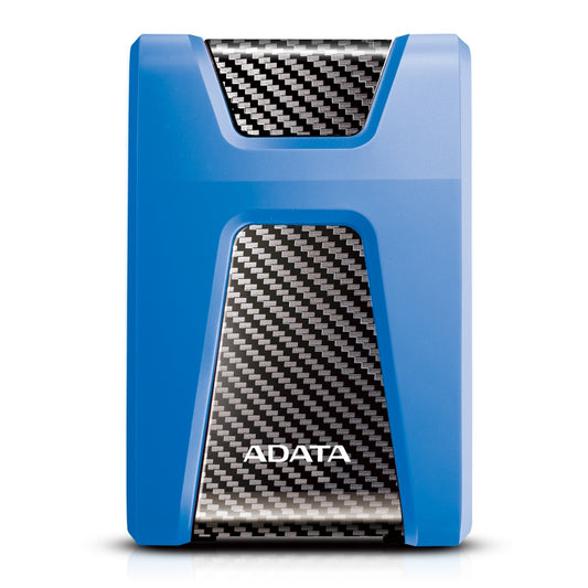 Disco Duro Externo Adata Hd650 1tb Portatil 2.5 Usb 3.2 Windows Mac Linux Contragolpes Color Azul Ahd650-1tu31-cbl