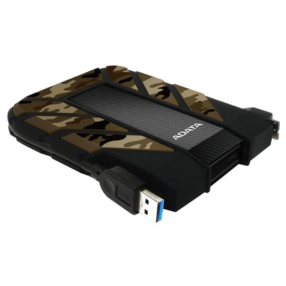 Disco Duro Externo Adata Hd710mp 2tb Portatil 2.5 Usb 3.2 Windows Mac Linux Contragolpes Color Camuflaje (ahd710mp-2tu31-ccf)