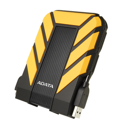 Disco Duro Externo Adata Hd710p 2tb Portatil 2.5 Usb 3.2 Windows Mac Linux Contragolpes Color Amarillo (ahd710p-2tu31-cyl)