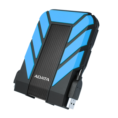 Disco Duro Externo Adata Hd710p 2tb Portatil 2.5 Usb 3.2 Windows Mac Linux Contragolpes Color Azul (ahd710p-2tu31-cbl)