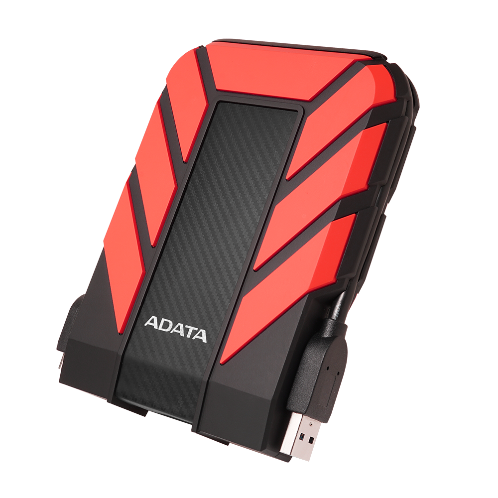 Disco Duro Externo Adata Hd710p 2tb Portatil 2.5 Usb 3.2 Windows Mac Linux Contragolpes Color Rojo ( Ahd710p-2tu31-crd)