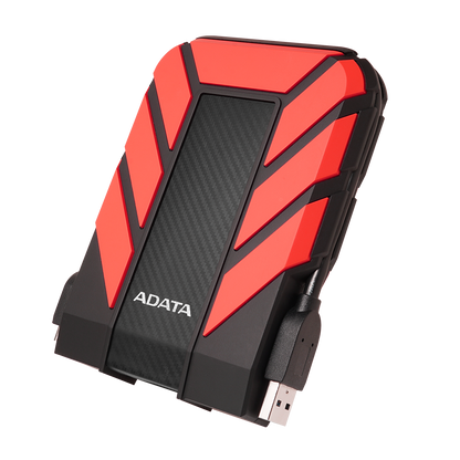 Disco Duro Externo Adata Hd710p 2tb Portatil 2.5 Usb 3.2 Windows Mac Linux Contragolpes Color Rojo ( Ahd710p-2tu31-crd)