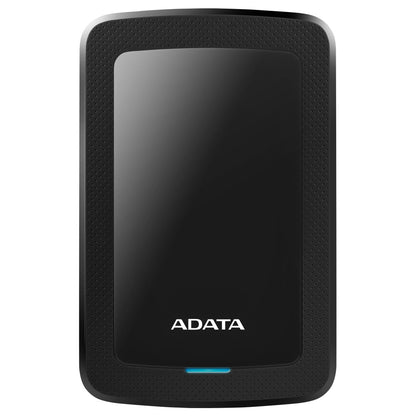 Disco Duro Externo Adata Hv300 1tb Portatil 2.5 Usb 3.2 Windows Mac Linux Dashdrive Slim Color Negro (ahv300-1tu31-cbk)