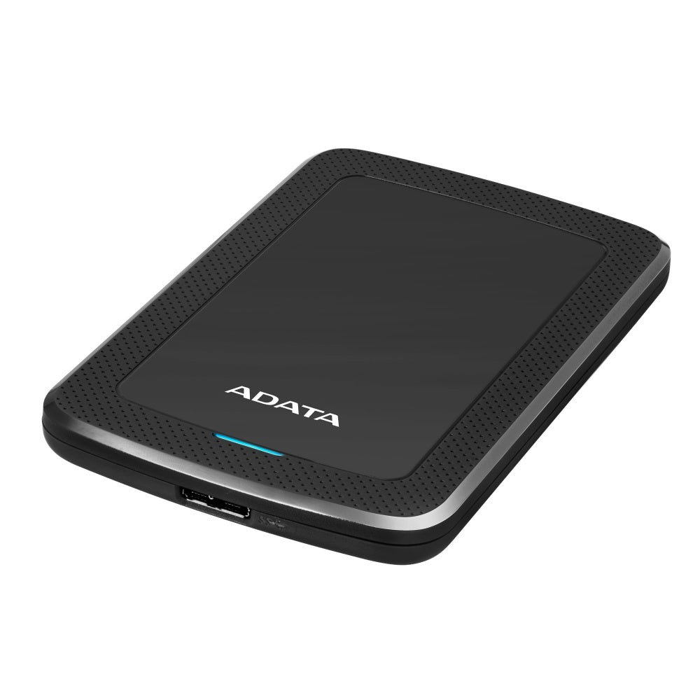 Disco Duro Externo Adata Hv300 1tb Portatil 2.5 Usb 3.2 Windows Mac Linux Dashdrive Slim Color Negro (ahv300-1tu31-cbk)