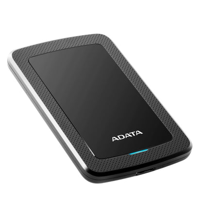 Disco Duro Externo Adata Hv300 1tb Portatil 2.5 Usb 3.2 Windows Mac Linux Dashdrive Slim Color Negro (ahv300-1tu31-cbk)